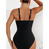 Bikini intero patchwork con trasparenze da donna ATREND