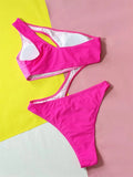 Bikini intero scavato asimmetrico da donna - costumi ATREND