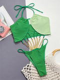 Bikini intero scavato con catena da donna - costumi ATREND