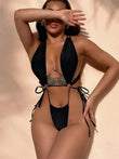Bikini intero scavato intrecciato da donna - costumi ATREND