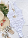 Bikini intero scavato intrecciato da donna ATREND