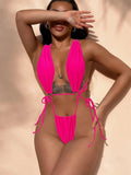 Bikini intero scavato intrecciato da donna - costumi ATREND