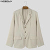 Blazer casual a maniche lunghe da uomo ATREND