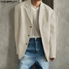 Blazer casual a maniche lunghe da uomo ATREND