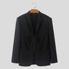 Blazer patchwork a maniche lunghe con trasparenze e corsetto da uomo ATREND