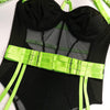 Body patchwork tutto in 1 Gothic Backless da donna ATREND