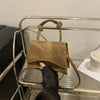 Borsa a mano con manico intrecciato e tracolla in pelle PU da donna ATREND