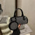 Borsa a mano con tracolla a catena brillantini e portamonete in pelle PU da donna ATREND