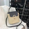 Borsa a mano con tracolla in paglia da donna ATREND