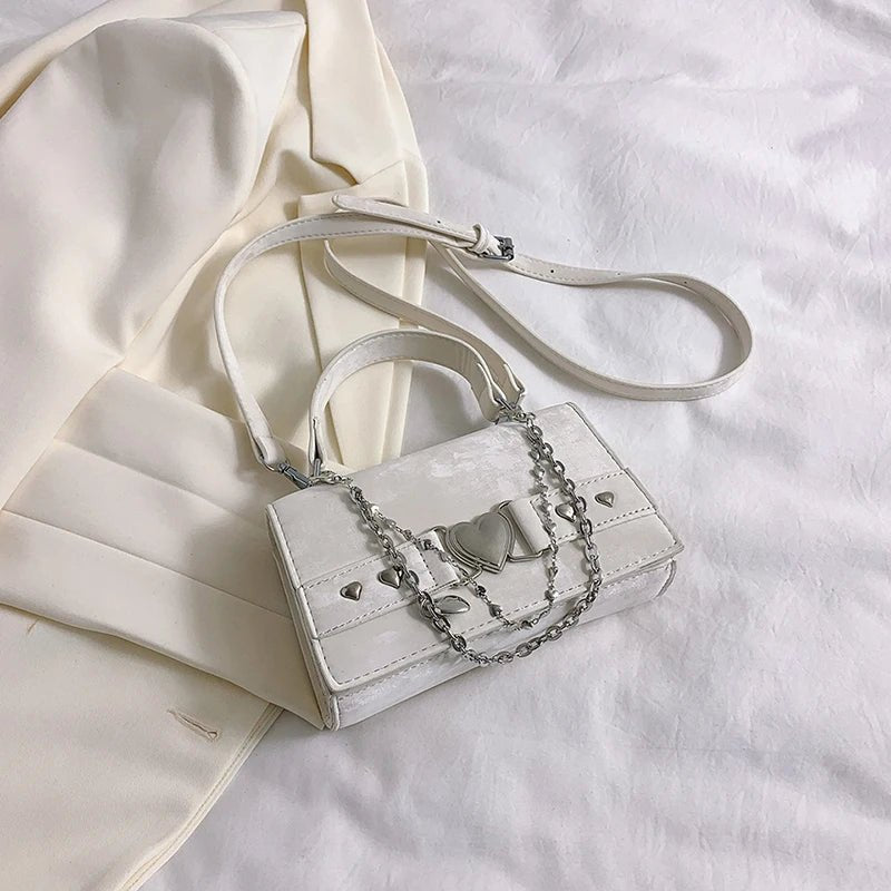 Borsa a mano con tracolla piccola in pelle PU da donna - Borsa a mano ATREND