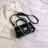Borsa a mano con tracolla piccola in pelle PU da donna - Borsa a mano ATREND