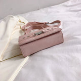 Borsa a mano con tracolla piccola in pelle PU da donna - Borsa a mano ATREND