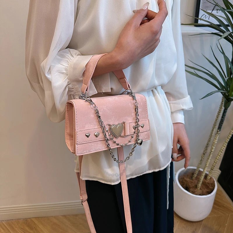 Borsa a mano con tracolla piccola in pelle PU da donna - Borsa a mano ATREND