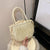 Borsa a mano in paglia con coulisse da donna ATREND