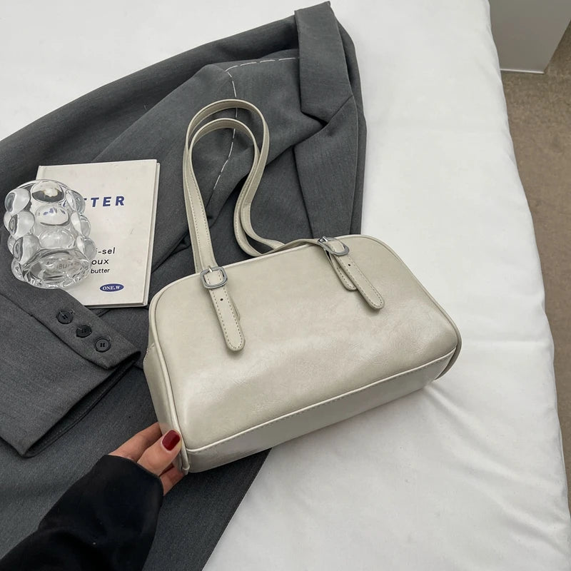 Borsa a spalla casual in pelle PU da donna ATREND