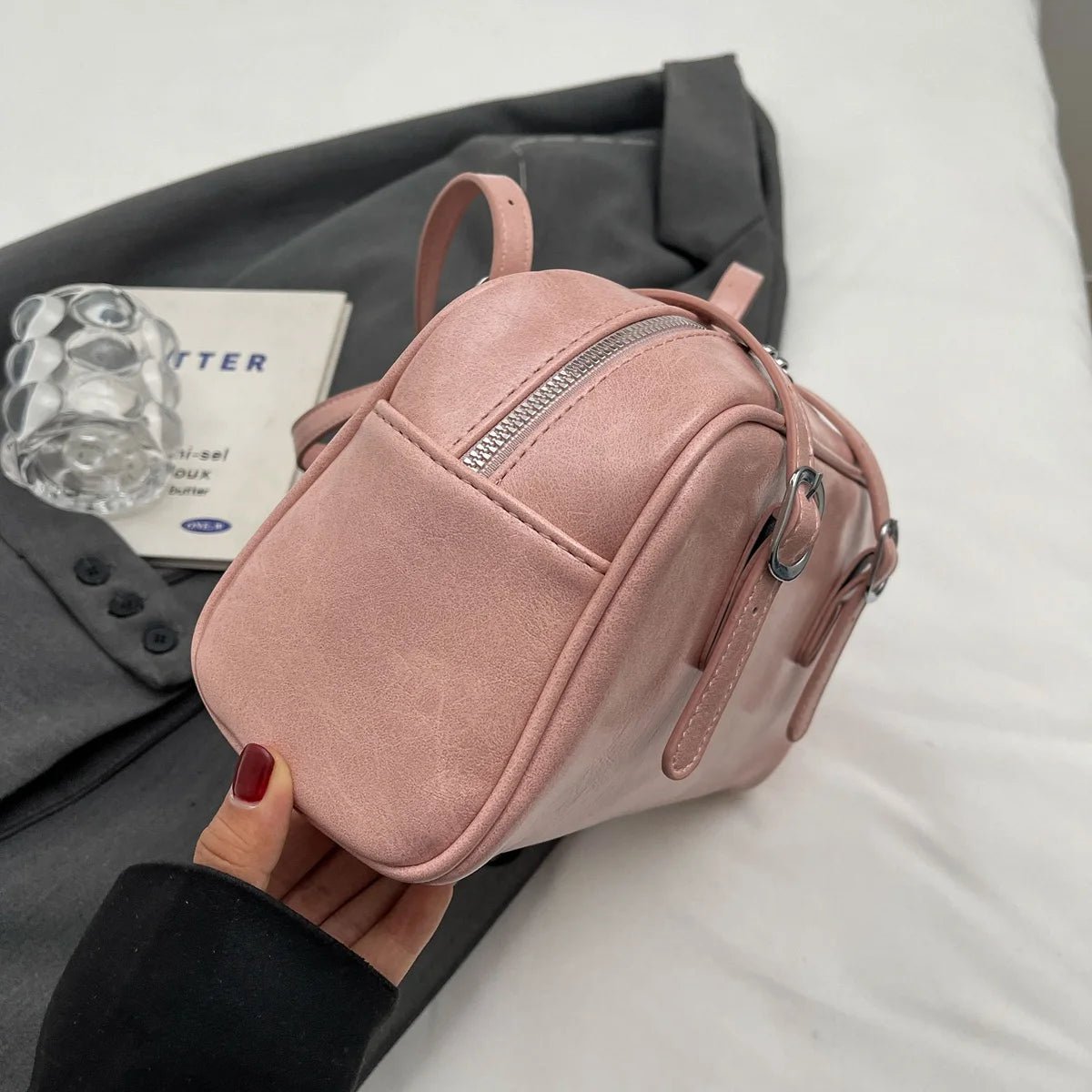 Borsa a spalla casual in pelle PU da donna ATREND