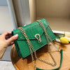 Borsa a spalla con tracolla a catena in pelle PU e chiusura magnetica da donna ATREND