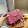 Borsa a spalla con tracolla a catena in pelle PU e chiusura magnetica da donna ATREND