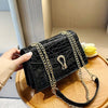 Borsa a spalla con tracolla a catena in pelle PU e chiusura magnetica da donna ATREND