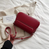 Borsa a spalla con tracolla retrò in pelle PU da donna - Borsa a spalla ATREND