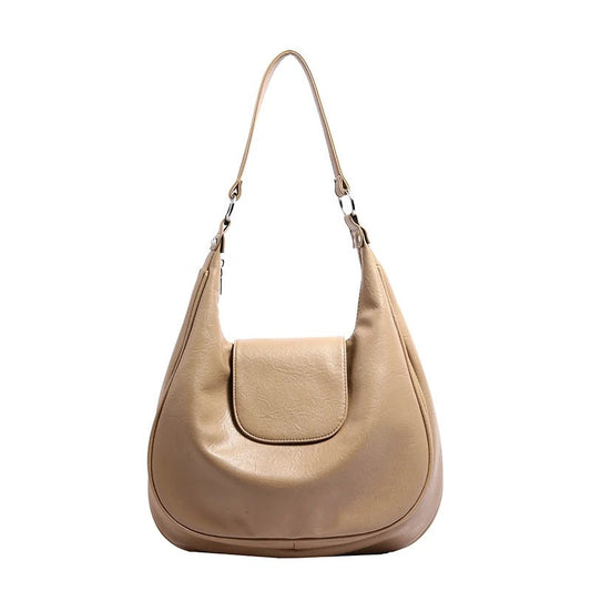 Borsa a spalla in pelle sintetica con tracolla da donna ATREND
