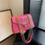 Borsa a tracolla a catena in pelle PU con motivo coccodrillo da donna ATREND