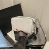 Borsa a tracolla casual con stampa a fiori in pelle PU da donna ATREND