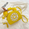 Borsa a tracolla creativa a forma di telefono in pelle PU da donna ATREND