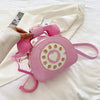 Borsa a tracolla creativa a forma di telefono in pelle PU da donna ATREND