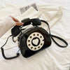 Borsa a tracolla creativa a forma di telefono in pelle PU da donna ATREND