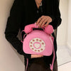 Borsa a tracolla creativa a forma di telefono in pelle PU da donna ATREND