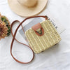 Borsa a tracolla in paglia con chiusura magnetica da donna ATREND