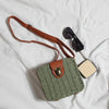 Borsa a tracolla in paglia con chiusura magnetica da donna ATREND