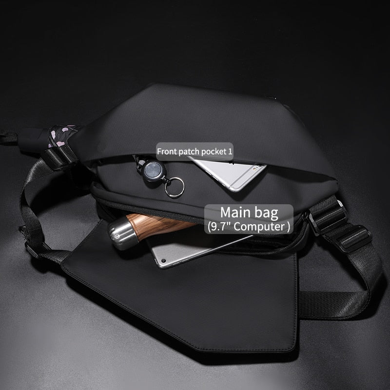 Borsa a tracolla outdoor impermeabile da uomo - borsa a tracolla ATREND