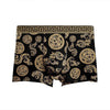 Boxer casual 4 pezzi con stampa grafica e fascia elastica da uomo ATREND