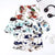 Boxer casual 4 pezzi traspiranti con stampa grafica da uomo ATREND