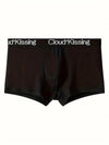 Boxer casual 5 pezzi con bordo elastico e lettere da uomo ATREND