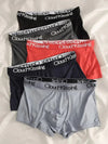Boxer casual 5 pezzi con bordo elastico e lettere da uomo ATREND