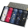 Boxer casual 5 pezzi in cotone traspirante da uomo ATREND