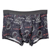 Boxer casual 8 pezzi con fascia elastica e stampa grafica da uomo ATREND