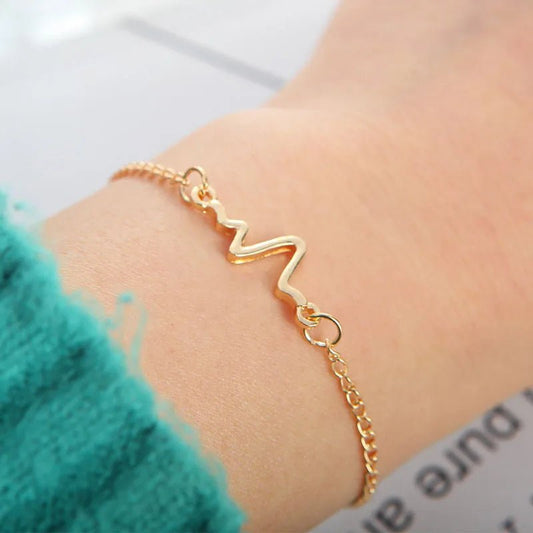 Braccialetto con battito cuore casual da donna - bracciali ATREND