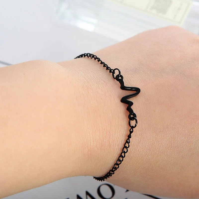 Braccialetto con battito cuore casual da donna - bracciali ATREND