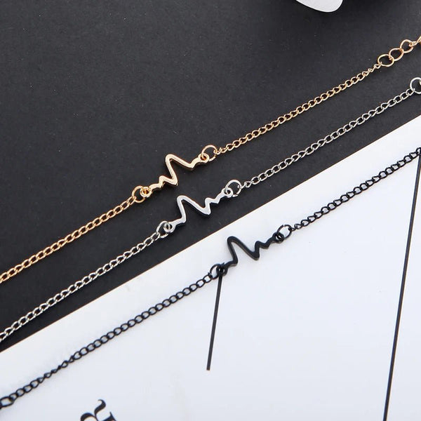 Braccialetto con battito cuore casual da donna - bracciali ATREND