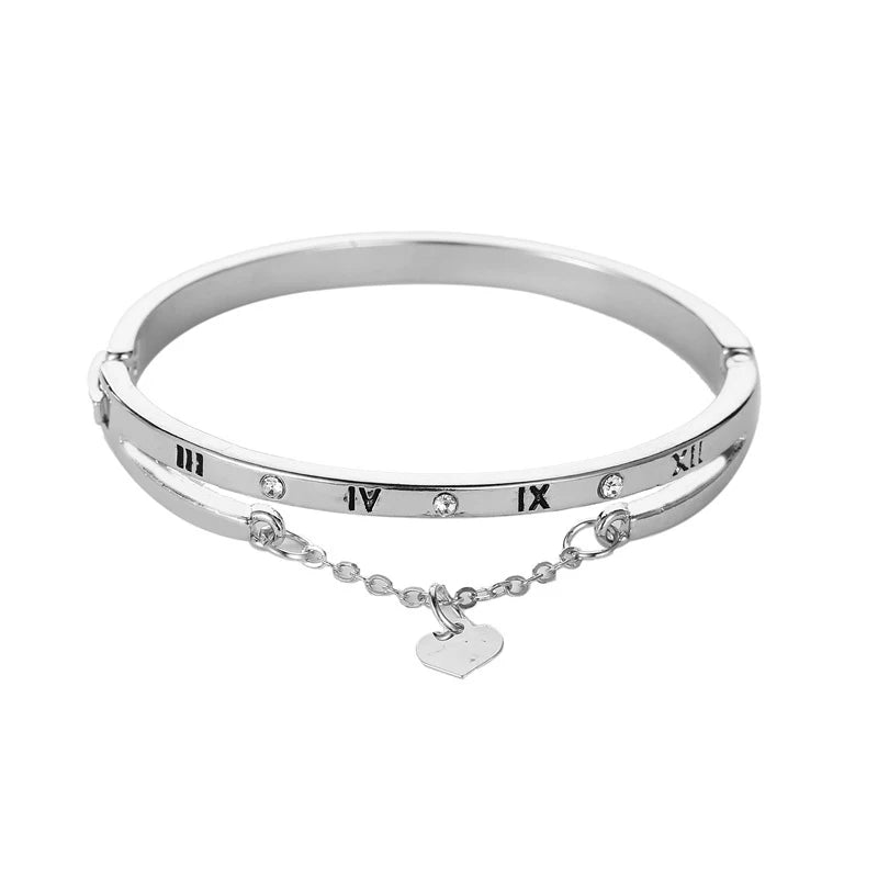 Braccialetto con pendolo e catena da donna - bracciali ATREND