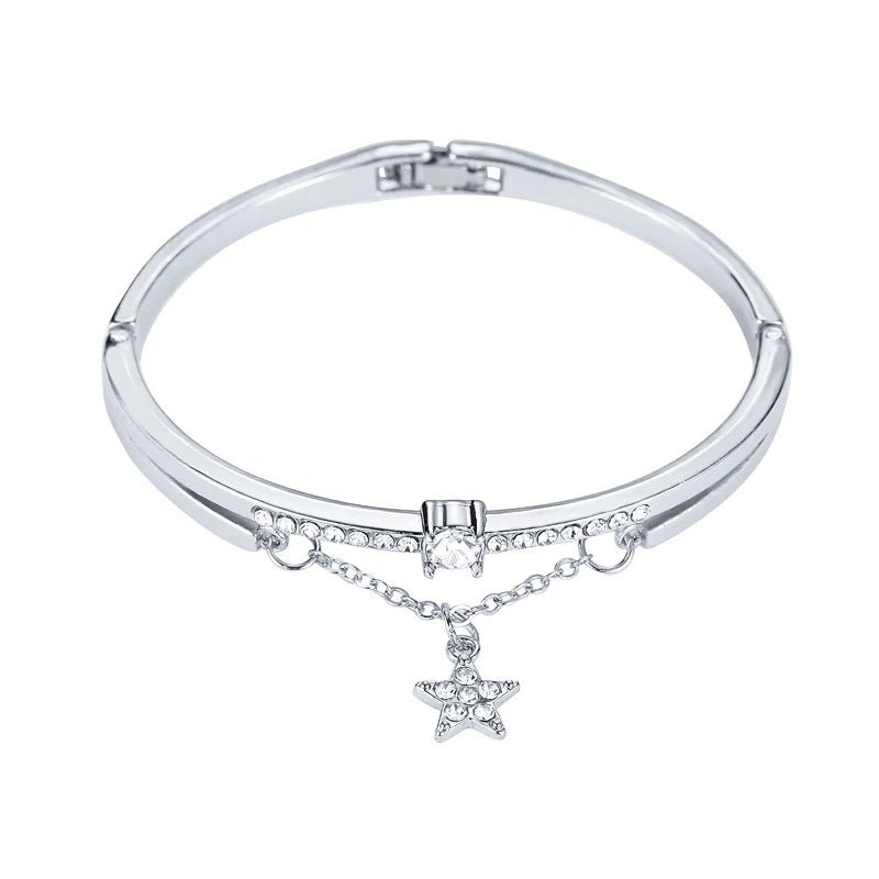 Braccialetto con pendolo e catena da donna - bracciali ATREND