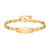 Braccialetto personalizzabile con targhetta da donna ATREND