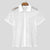 Camicia a rete trasparente a mezze maniche da uomo ATREND