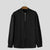 Camicia casual con scollo a v e cerniera da uomo ATREND