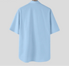 Camicia casual con stampa floreale a mezze maniche da uomo ATREND