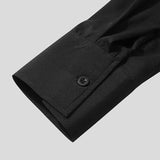 Camicia casual drappeggiata da uomo - camicia ATREND